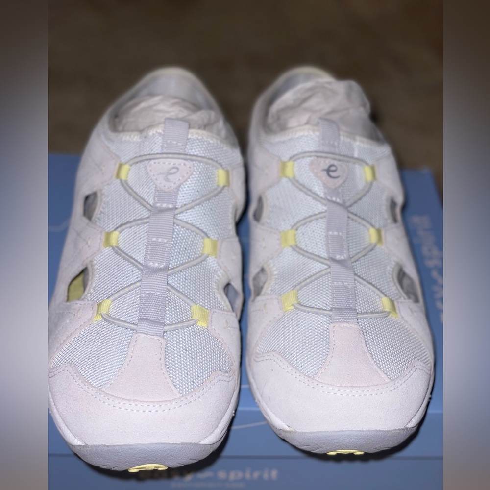 Easy spirit as EZTRY slip on 11 wide i. light gray new in box - Picture 2 of 10